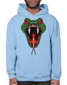 Snake 212# - cartoon animals- Hoodie