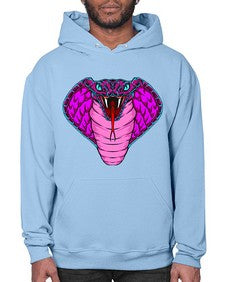 Snake 214# - cartoon animals- Hoodie
