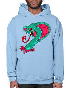 Snake 215# - cartoon animals- Hoodie