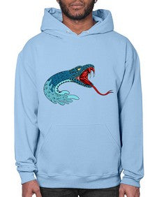 Snake 219# - cartoon animals- Hoodie