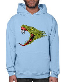 Snake 221# - cartoon animals- Hoodie