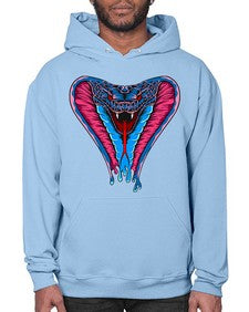 Snake 224# - cartoon animals- Hoodie