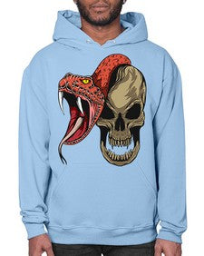 Snake 226# - cartoon animals- Hoodie