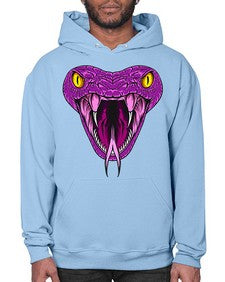 Snake 228# - cartoon animals- Hoodie