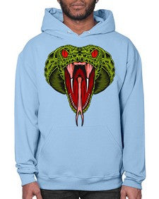 Snake 229# - cartoon animals- Hoodie