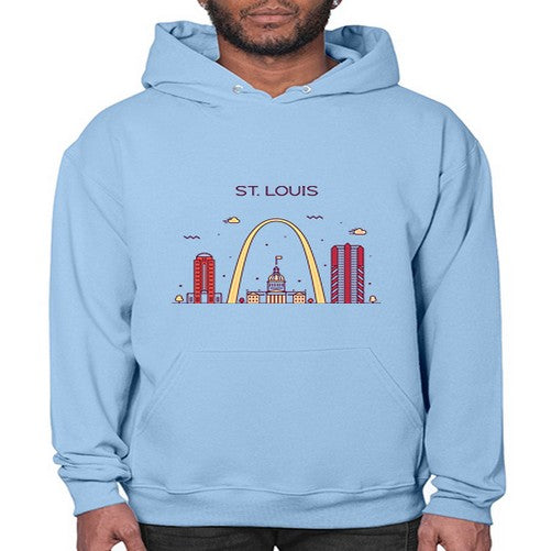 StLouis 1886# - cities- Hoodie