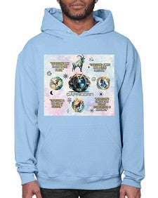 Straight Capricorn 471# - capricorn- Hoodie