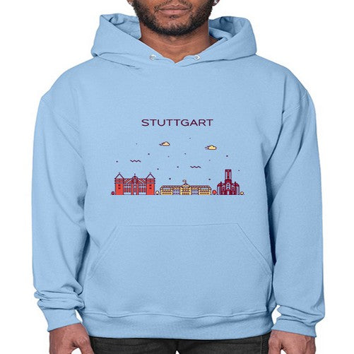 Stuttgart 1901# - cities- Hoodie