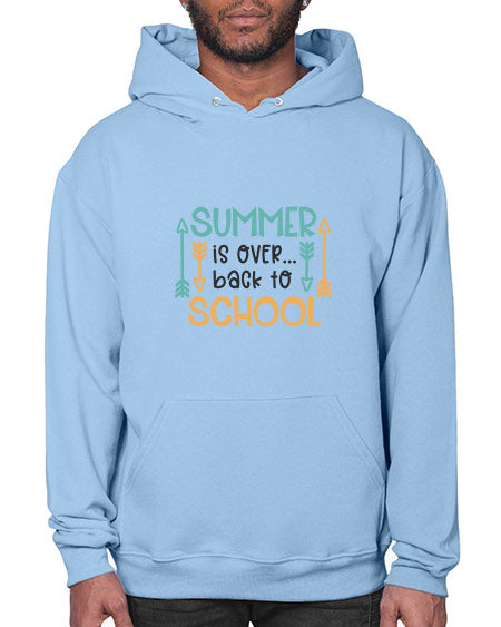 Summer is over back to school 12# - summer- Hoodie