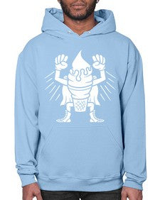 Super ice cream 246# - cartoon food- Hoodie