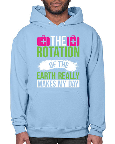 The Rotation Of The Earth Really Makes My Day 7# - nature- Hoodie