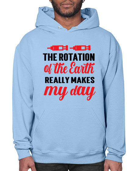 The Rotation of the Earth Really Makes my day 9# - nature- Hoodie