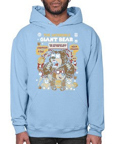 The incredible bear 251# - cartoon animals- Hoodie