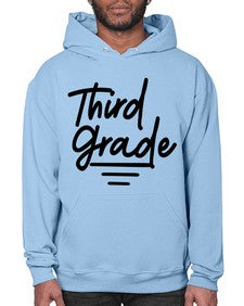 Third Grade 947# - third grade- Hoodie