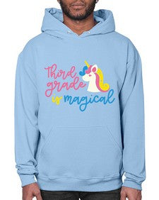 Third Grade Is Magical 963# - third grade- Hoodie