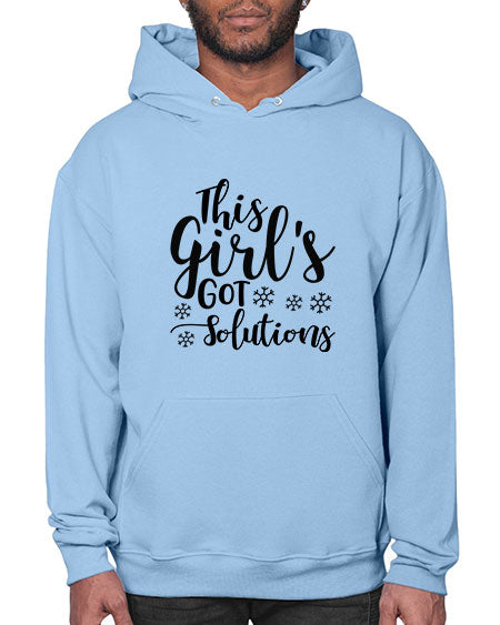 This Girl s Got Solutions 17# - general science- Hoodie