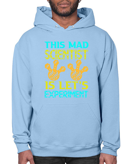 ThisMadScientistIsLetsScience tshirt design Sciencetshirtdesign 15# - general science- Hoodie