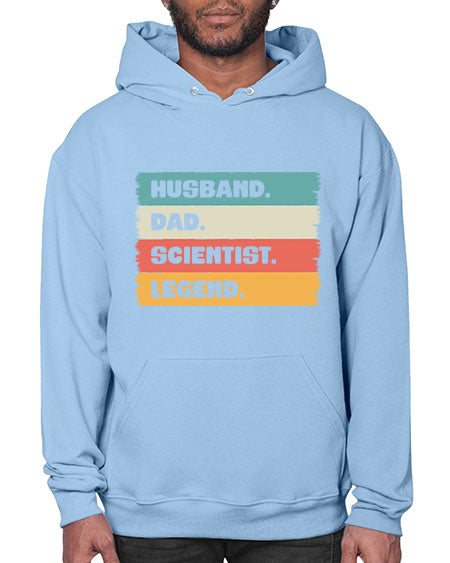 VintageHusbandDadScientistLegendScientistSkinite Scientist Skinite 14# - general science- Hoodie
