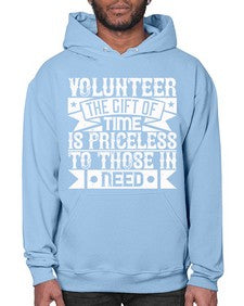 Volunteer the gift of time is priceless to those in need Style 18# - volunteer- Hoodie