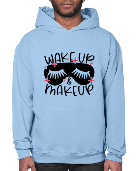 Wake Up Makeup Style 8# -makeup Hoodie
