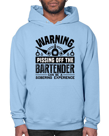 Warning Style 462# - bartender- Hoodie