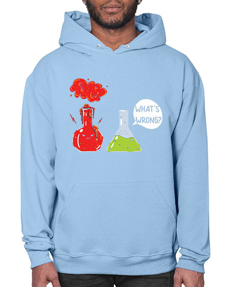 WhatsWrongScienceTshirt 11# - general science- Hoodie