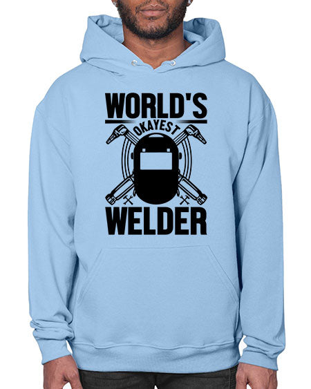 Worlds okayest Style 1666# - welder- Hoodie