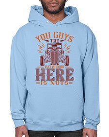 You guys the bathroom here is nuts 71# - hot rod- Hoodie