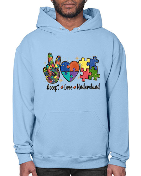 accept love understand 2# - autism- Hoodie
