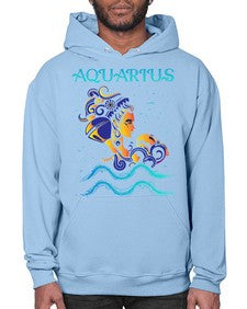 aquarius 13# - aquarius- Hoodie