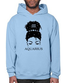 aquarius 81# - aquarius- Hoodie