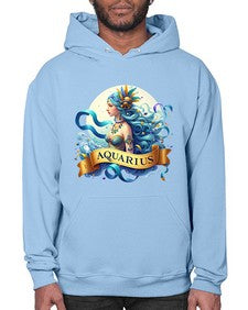 aquarius 84# - aquarius- Hoodie