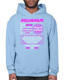 aquarius 86# - aquarius- Hoodie