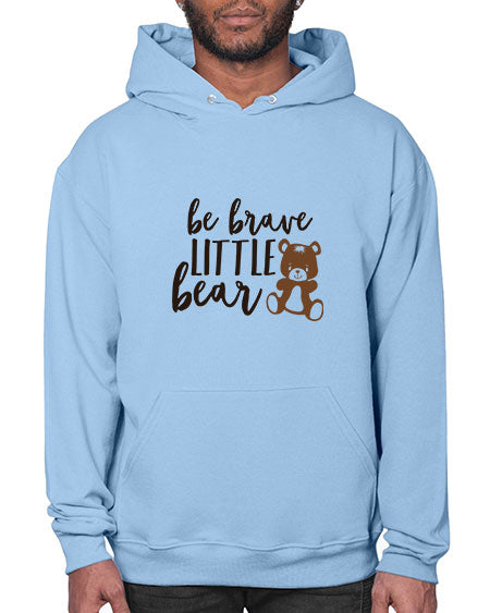 be brave little bear png 29# - bears - animals- Hoodie