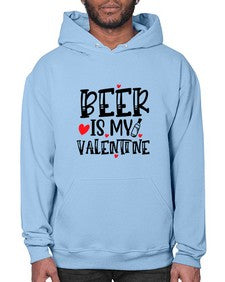 beer is my valentine 651# - beer- Hoodie