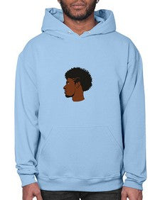 black man 39# - black boys or men- Hoodie