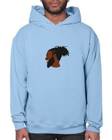 black man 41# - black boys or men- Hoodie
