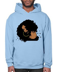 black women - queen 54# - black girls or women- Hoodie