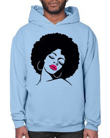 black women - queen 68# - black girls or women- Hoodie