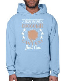 books are like chocolate cant eat just one 57# - chocolate- Hoodie
