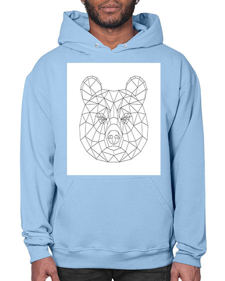 brown bear 79# - bears - animals- Hoodie