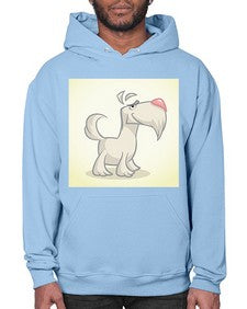 cartoon dog 2# - cartoon animals- Hoodie