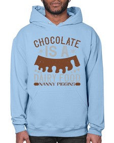 chocolate is a dairy food nanny piggins 91# - chocolate- Hoodie