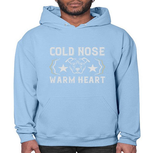 cold nose warm heart Style 48# - dogs- Hoodie