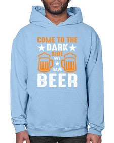 come to the dark side we 124# - beer- Hoodie