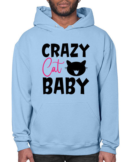 crazy cat baby Style 66# - baby- Hoodie