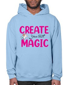 create your own magic 86# - unicorn- Hoodie