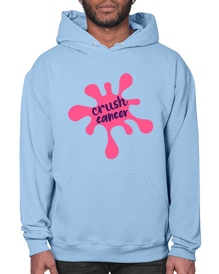 crush cancer Style 18# - breast cancer- Hoodie
