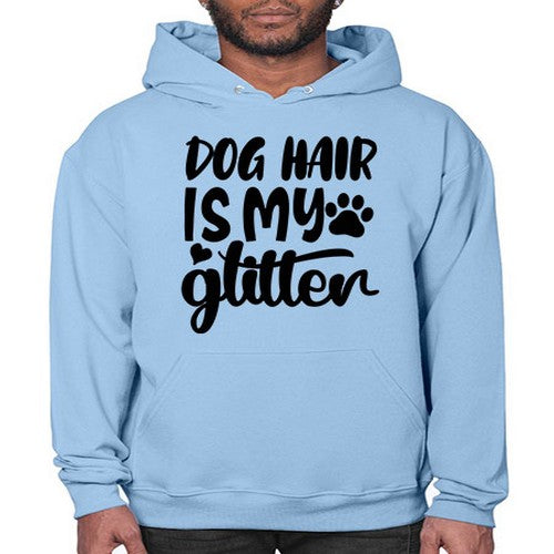 dog hair is my glitter Style 99# - dogs- Hoodie