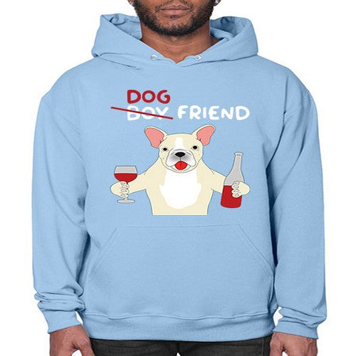 dog wine friend 93# - dogs- Hoodie